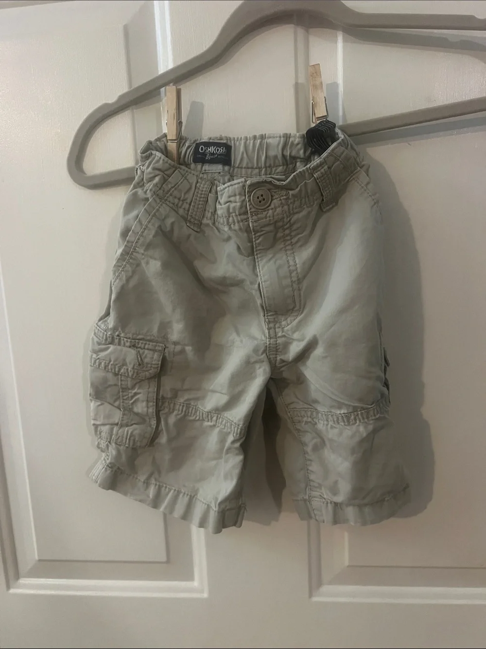 OshKosh B'gosh Light Sage Cargo Shorts